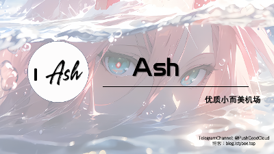 [机场推荐] Ash